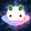 1x Stamp: Rainbow Mochi Bunny Stamp: Rainbow Mochi Bunny